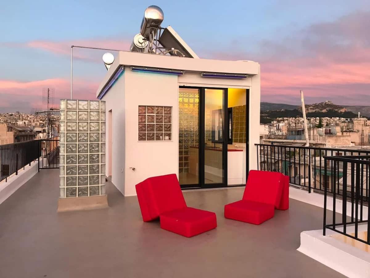 Rooftop Studio Breathtaking Views By Ghh Atene Esterno foto